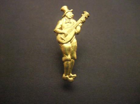 Efteling (troubadour) goudkleurig